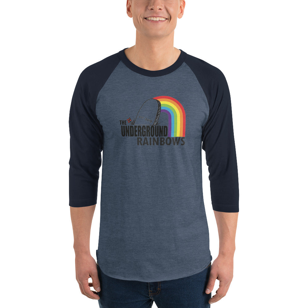 OG_Logo_3/4 sleeve raglan shirt