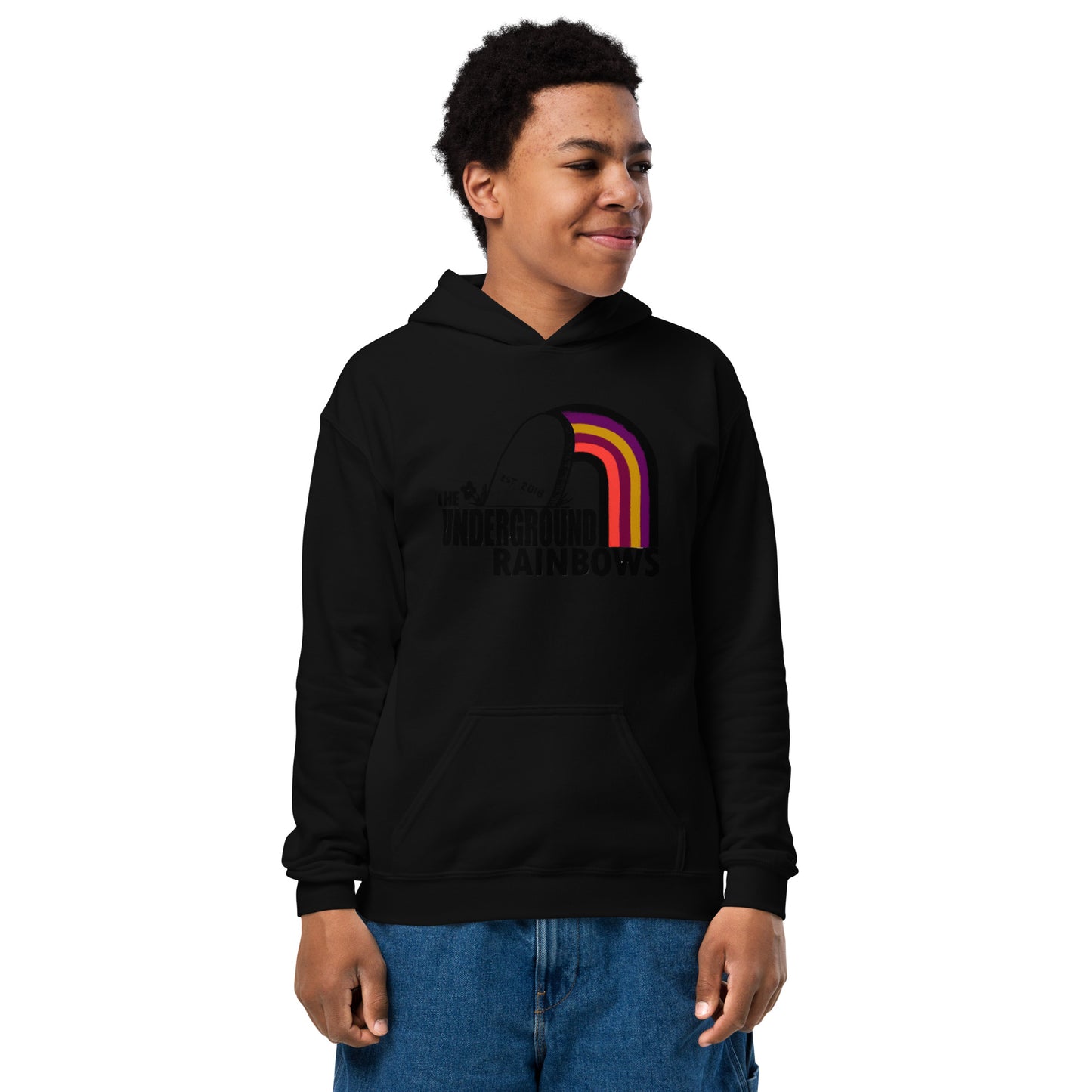 GROOVY_Logo_Youth heavy blend hoodie
