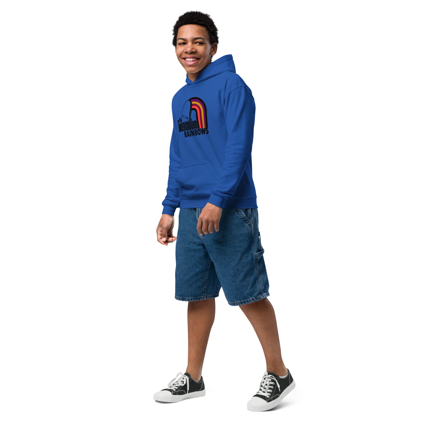 GROOVY_Logo_Youth heavy blend hoodie