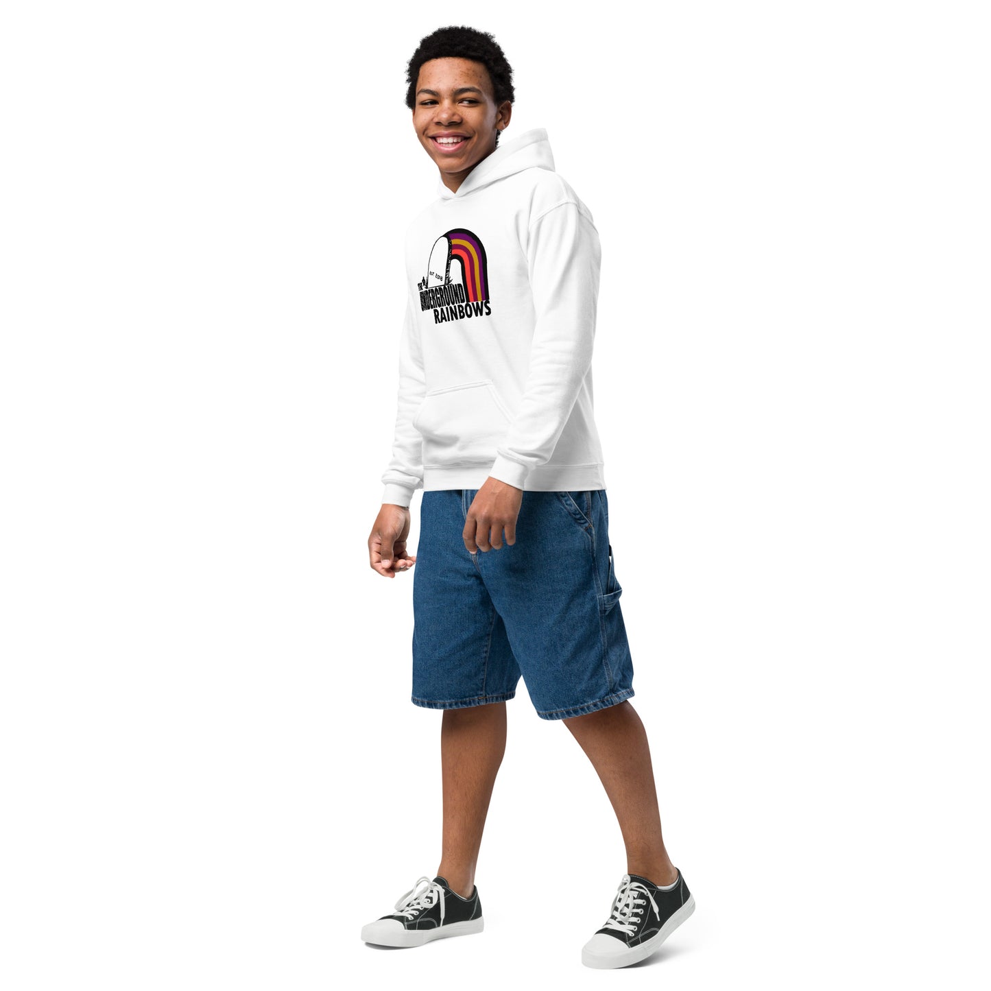 GROOVY_Logo_Youth heavy blend hoodie