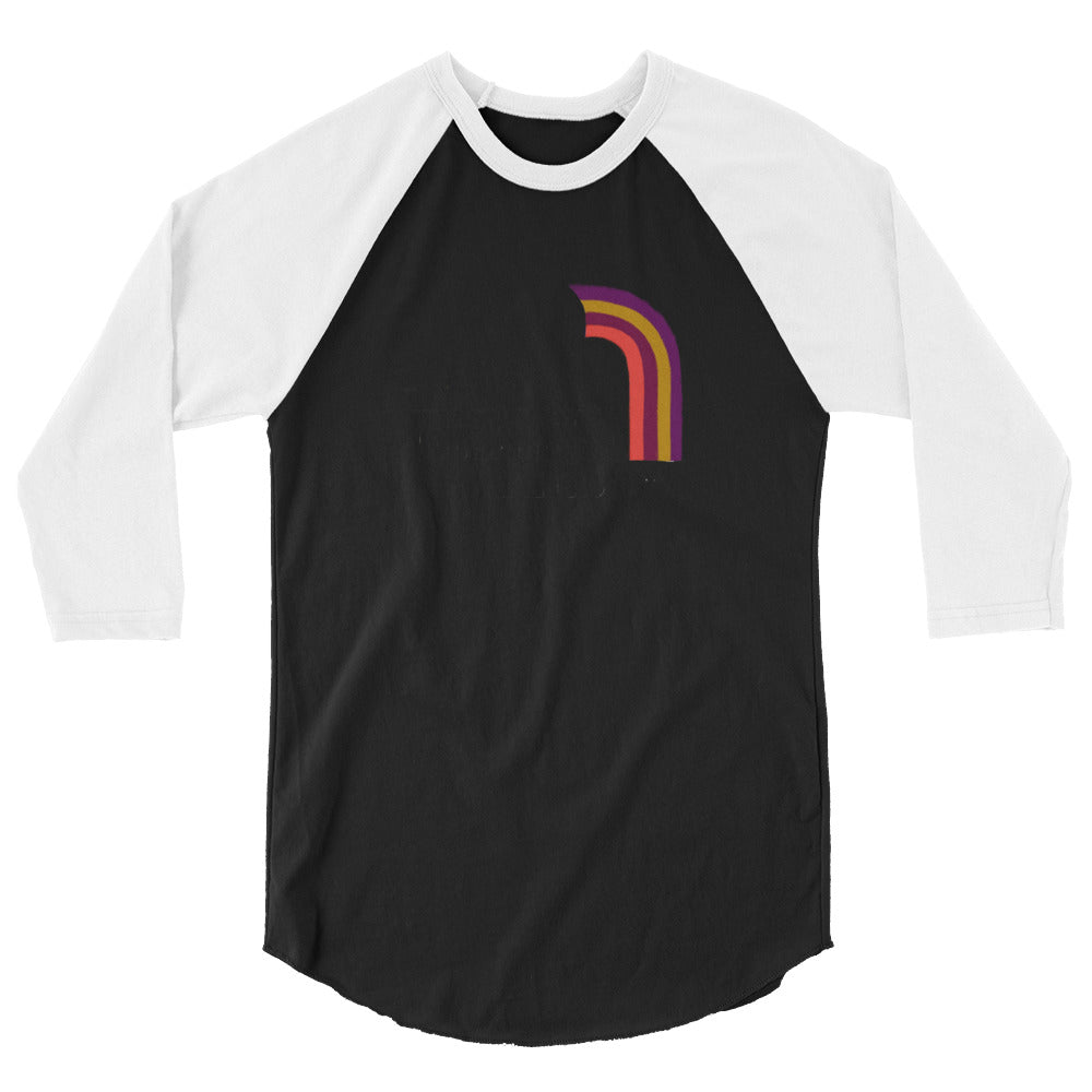 GROOVY_Logo_3/4 sleeve raglan shirt