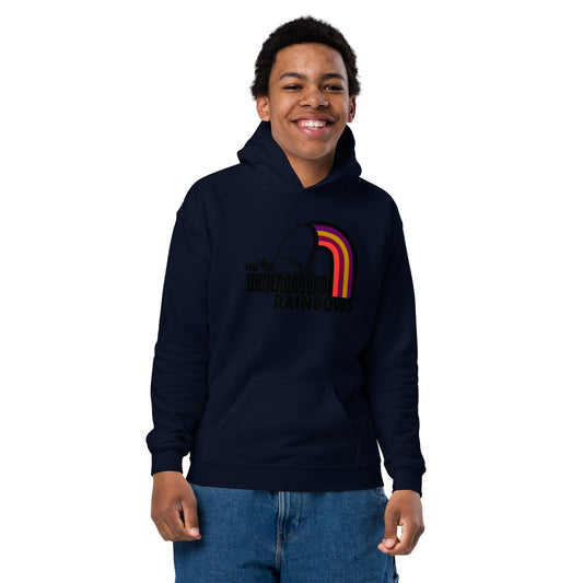 GROOVY_Logo_Youth heavy blend hoodie